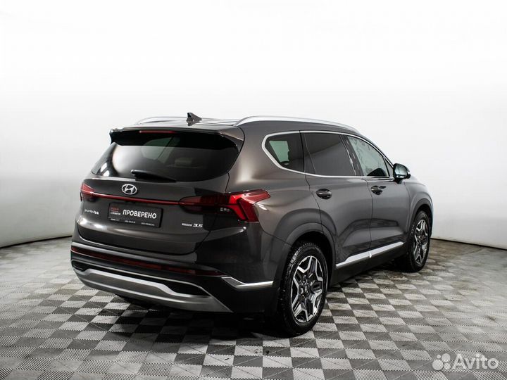 Hyundai Santa Fe 3.5 AT, 2021, 90 271 км