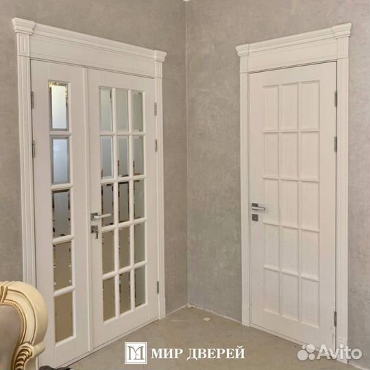 Межкомнатные двери, ламинат и фурнитура