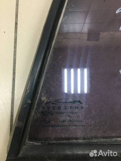 Стекло двери задней правой (форточка) Daewoo Nexia