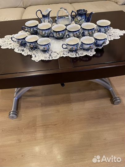 Чайный сервиз с чашками для кофе