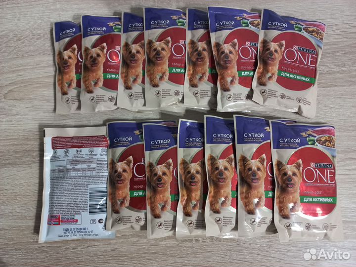 Влажный корм для собак Purina one