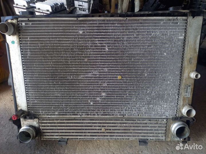 Радиатор интеркулер бмв е60 530d
