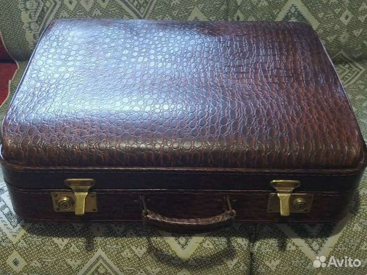 Чемодан кожаный СССР