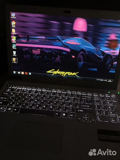 Ноутбук sony vaio core i5 с подсветкой клавиатуры