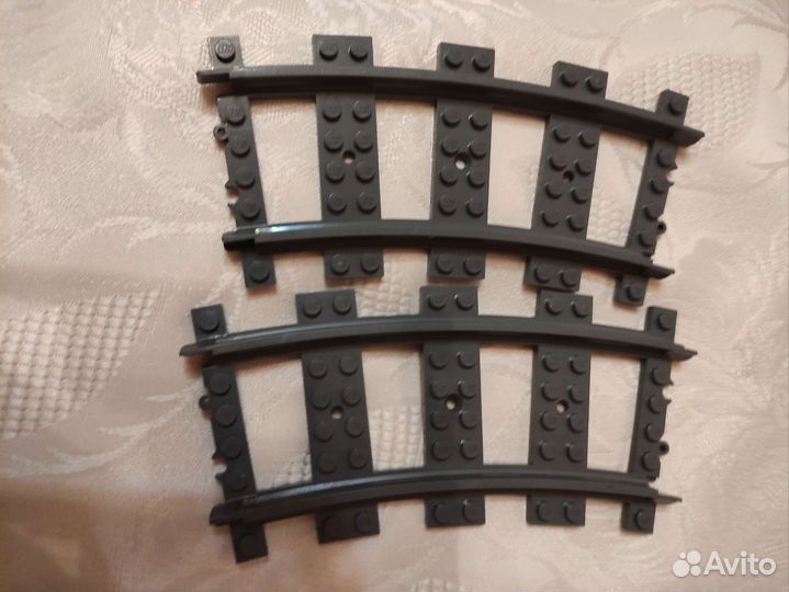 Лего рельсы для поезда оригинал, набор 60205