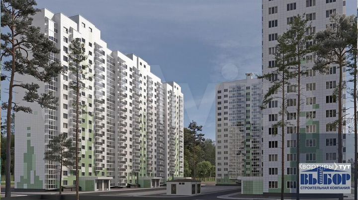 Квартира-студия, 27,9 м², 17/17 эт.