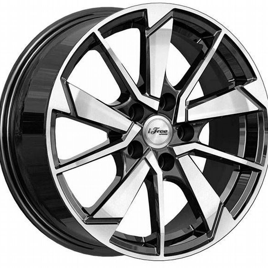 Диски iFree Зиплайн 6.5x16 5x112 ET33 D57.1 Блэк Джек