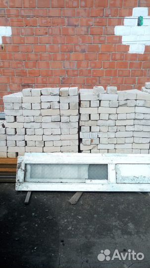 Кирпич полуторник б/у белый