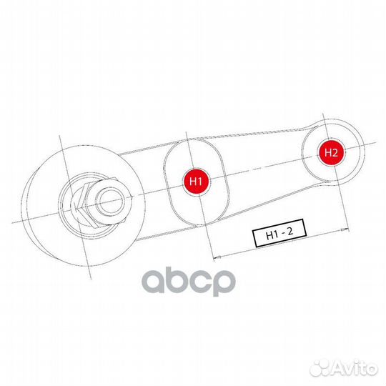 Опора шаровая KIA Picanto 2005 - 2011 / Sephia