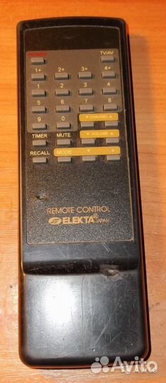 Пульт от старой аппаратуры