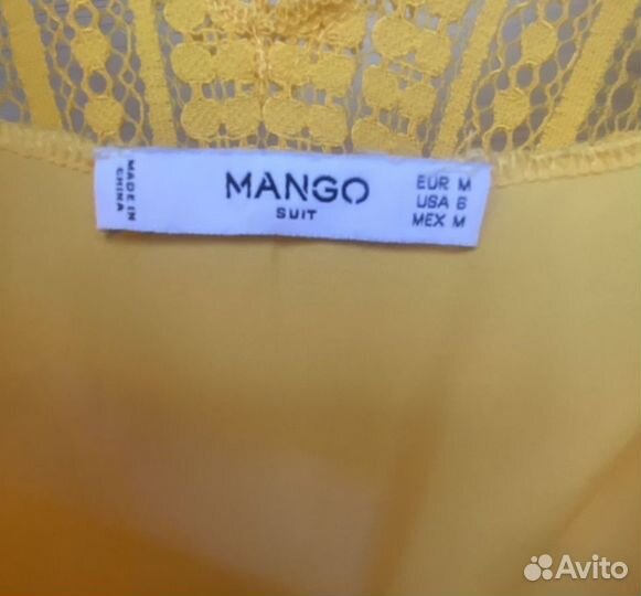 Кружевное платье Mango