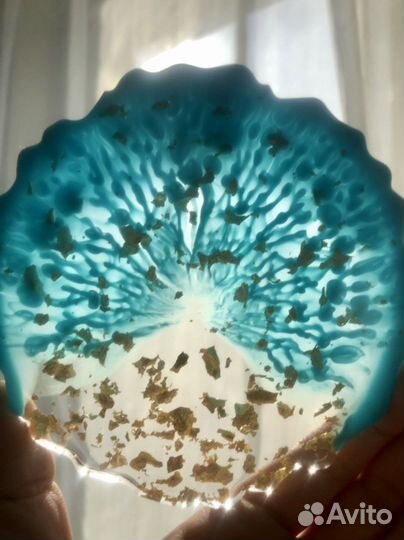 Подстаканники из эпоксидной смолы