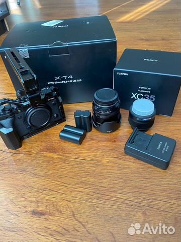 Fujifilm X-T4 Kit XF 18-55mm, black + XC 35mm f2.0 купить в Краснодаре ...