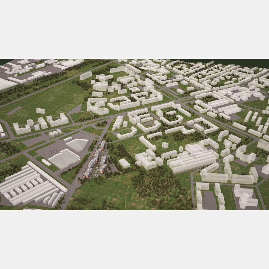 1-к. квартира, 41,1 м², 2/8 эт.