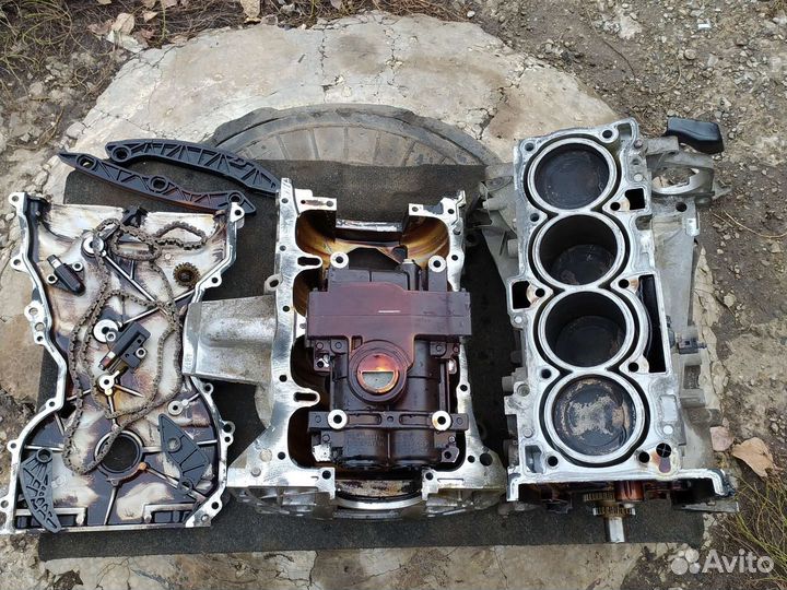 Блок двигателя mitsubishi outlander 3