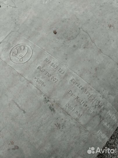 Коврик Skoda octavia 1U