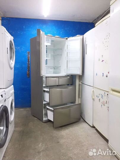 Холодильник 6ти дверный со льдом бу Toshiba гарант