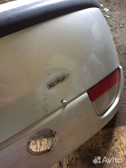 Бампер задний Форд Фокус Ford Focus 1 хэтчбек