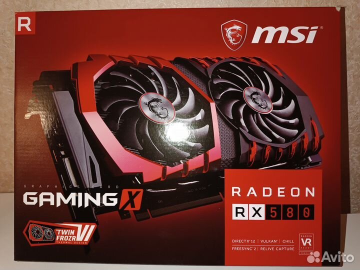 Видеокарта rx 580 4gb