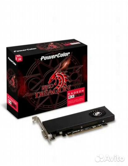 Видеокарта PowerColor AMD Radeon RX 550 Red Dragon