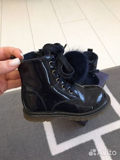 Ботинки на девочку 24 размер