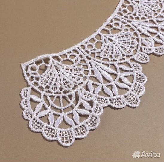 Воротник пришивной кружевной