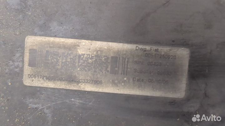 Цилиндр тормозной главный Peugeot Boxer, 2007