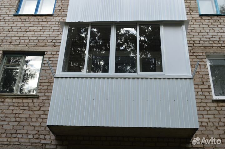 Остекление балконов любой сложности за 1 день