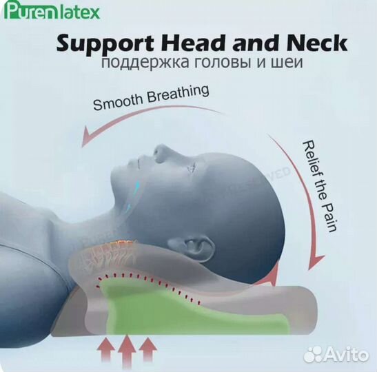 Подушка ортопедическая новая