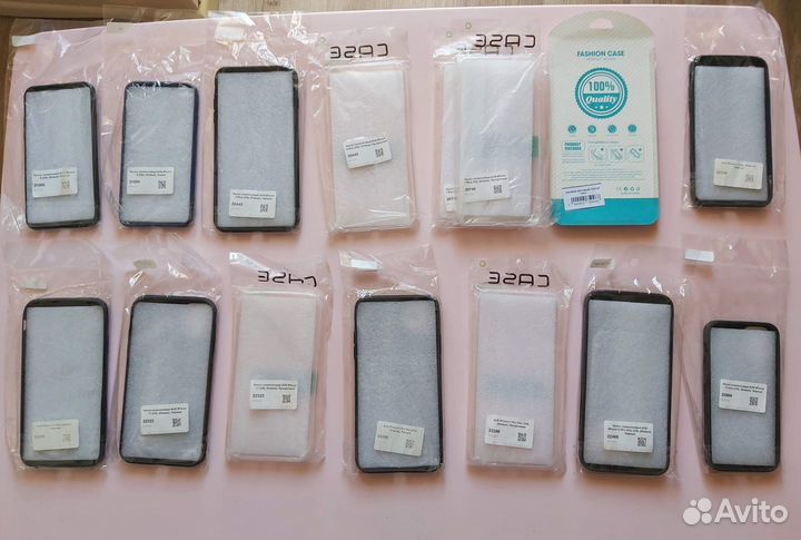 Чехлы новые 48 шт. на iPhone/Samsung/Xiaomi/ Honor