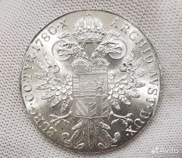 Монета. Тереза. Серебро