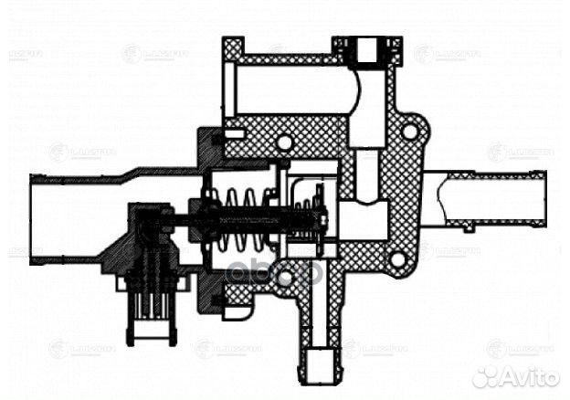 Термостат chevrolet cruze (09) /aveo T300 (11) (в