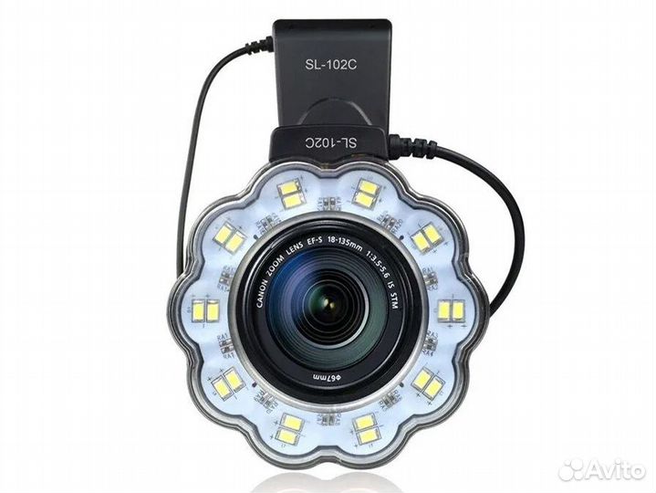 Кольцевые LED макро вспышки SL-102C (новые)