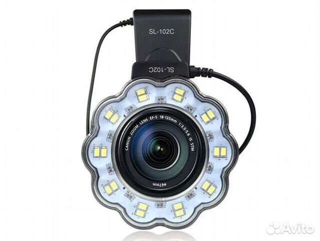 Кольцевые LED макро вспышки SL-102C (новые)