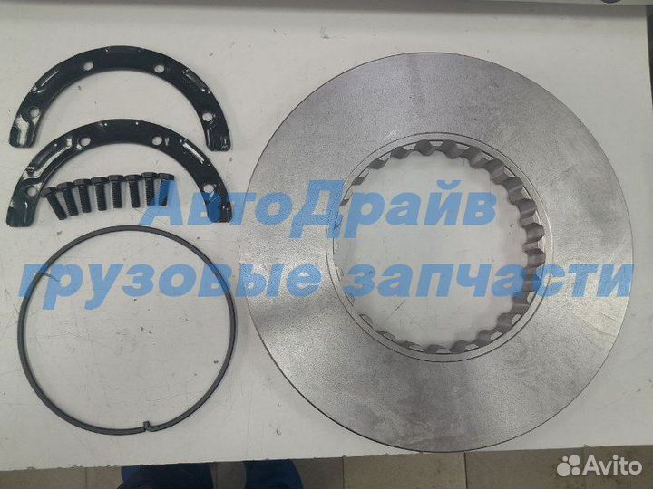 Диск тормозной Вольво фш12 фш16 невентилируемый