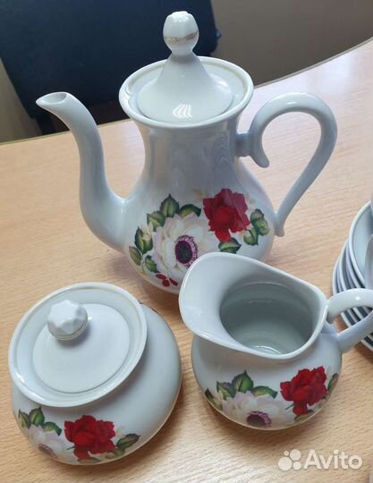 Кофейный сервиз новый