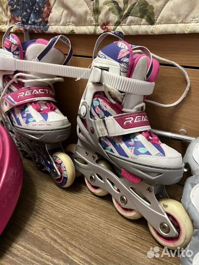 Детские ролики и защита