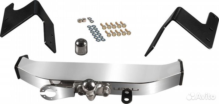 Фаркоп Lexus RX с 09*18 с открытой нерж. балкой