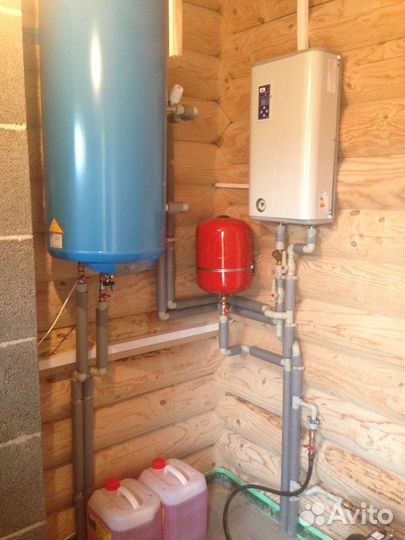 Отопление, водопровод, канализация, тёплый пол