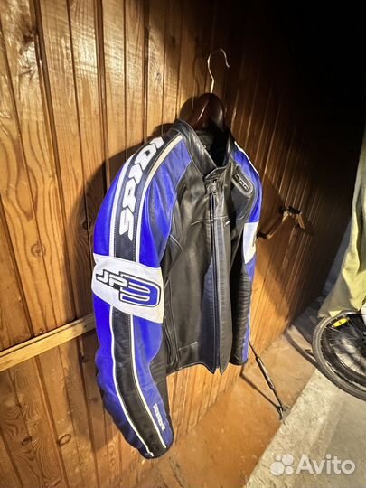 Кожаная мото-куртка Спиди (Spidi)