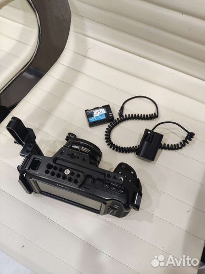 Blackmagic pocket cinema camera 4k + metabones