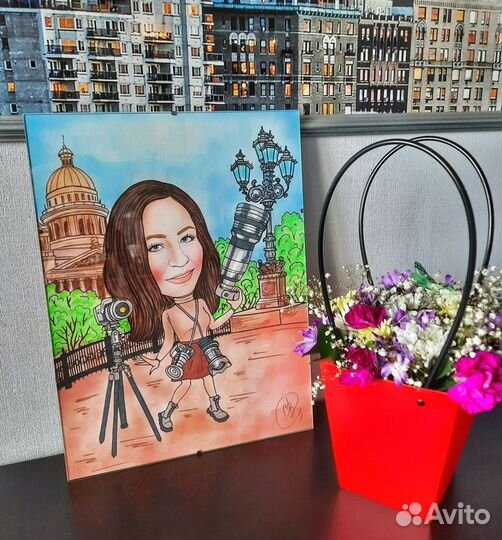 Шаржи с сюжетом. Художник