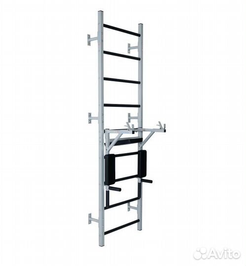 Брусья-пресс со стойкой под штангу навесные на шс