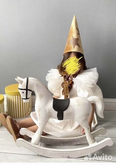 Колпак волшебника и воротник ко дню рождения