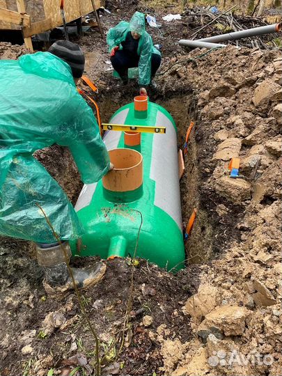 Септик под ключ Биопрайм Trio 2