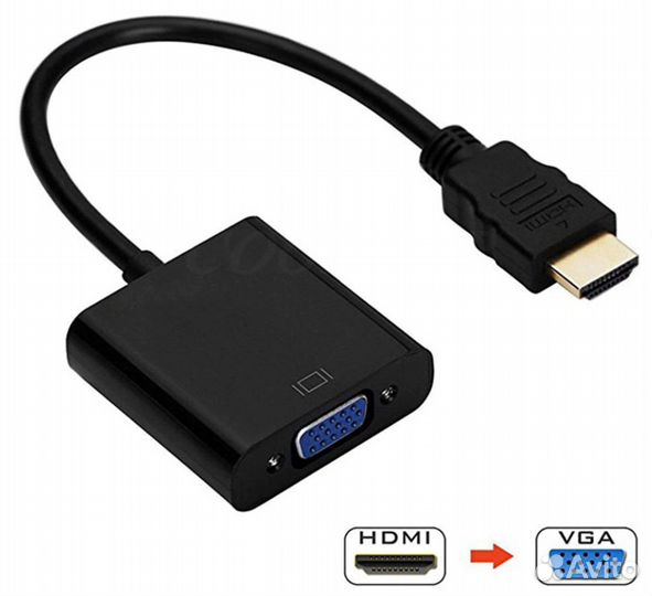 Переходник из нdmi в VGA без доп питания
