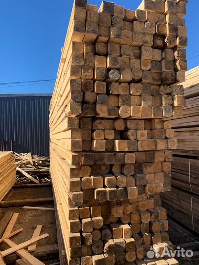 Брус обрезной 100х100 мм, сорт 2