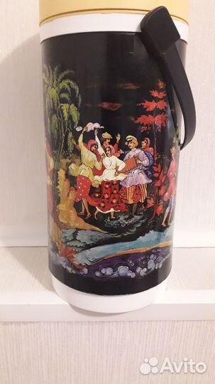 Термос СССР палех
