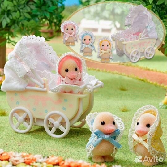 Набор Sylvanian Families «Утята в коляске» (5601)