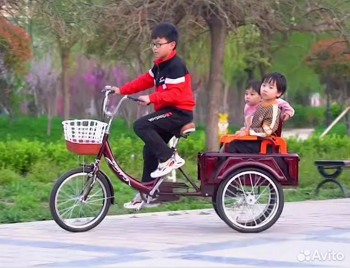 Трехколесный велосипед взрослый